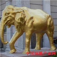铜雕价格，小型铜雕大象摆件，中国铜雕网