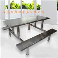厂家供应2016食堂不锈钢餐桌椅 不锈钢餐桌尺寸