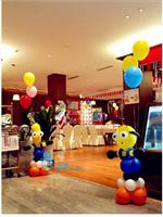 湘潭长沙株洲宝宝满月宴气球造型Q萌气球派对