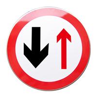 会车让行 道路交通标志牌 减速让行 解除禁止**车 指示标志牌