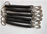 钢丝弹簧绳 塑料包钢丝绳 栓具钢丝弹簧绳 伸缩失手绳 栓具连接绳