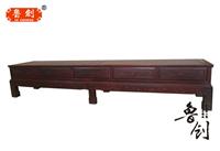 非酸福禄寿电视柜定做红木家具价格、东阳木雕款式图、古典家具厂家直销