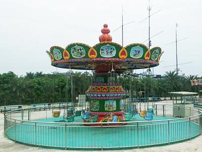 蓬莱仙岛旅游基地大型游乐设备翻滚音乐船场地规划翻滚音乐船拓展项目