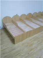 厂家加工定做甘肃幼儿园家具儿童床实木床