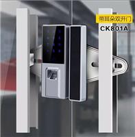 中国结玻璃门指纹锁CK801A