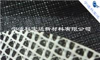 批发黑色环保麻布纹0.44mm阻燃防水布用于室外防尘罩PVC夹网布