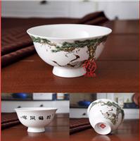 陶瓷寿碗定做厂家 寿碗定做价格