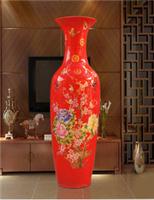 陕西陶瓷大花瓶厂家 开业大花瓶销售 礼品花瓶订购 西安地区免费送货