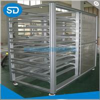 定制铝型材架子 机械设备工业铝合金型材架子加工