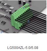上海联捷插拔式接线端子LG500AZL-5.0-2P