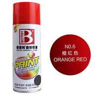 保赐利 BOTNY B-1088 自动喷漆 橙红色 汽车/家具/金属/墙体