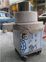 天津开肠粉店用广东云城电动石磨，一次成浆磨浆细滑如牛奶