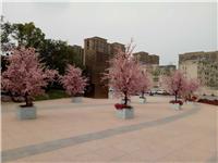 郑州厂家专业制作仿真假树人造桃花树装饰造景假桃花树