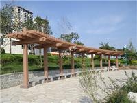 金磊木塑 木塑葡萄架 弧形花架 景观花架 木塑廊架