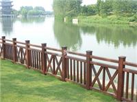 金磊木塑 木塑栏杆 河道栏杆 木塑护栏  防腐木栏杆
