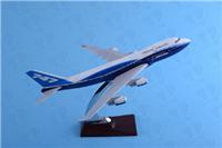 波音B747-400原型机树脂飞机模型航空模型32cmBoeing航空纪念品