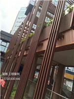 木纹铝方管铝型材厂家 可定制各种不同规格四方管木纹四方管