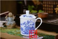 会议室用陶瓷杯具批发 公司企业定制陶瓷杯价格 景德镇茶杯厂家