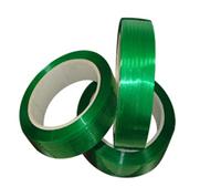 无锡厂家直销1608塑钢带 绿色pet打包带 可热熔打包塑钢带