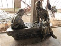 甘肃周土雕塑园林艺术_铸铜雕塑设计新颖，甘肃城市景观定做