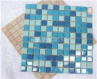 金弘盛马赛克厂家提供蓝色水池陶瓷马赛克瓷砖泳池瓷砖景观园林工程装修