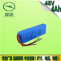 广东厂家直销48V4Ah动力型锂电池组 定制尺寸 大电流 26节电芯