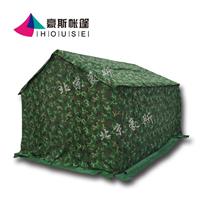北京豪斯施工帐篷养蜂户外民用帆布加厚防雨野营棉帐篷**救灾