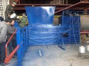 30吨卧式液压打包机秸秆压缩成型机棉花打包机纸壳打包机