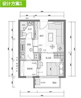 一室一厅二手房怎么改造成两居 户型改造方案
