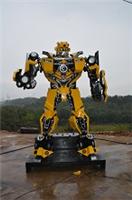 厂家定制3米自动大黄蜂变形金刚机器人模型 智能变形金刚模型