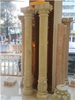 天然玉石雕刻罗马柱