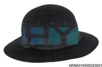 大沿帽子黑色质量好价格低 厂家直销草帽批发