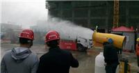 山东济南垃圾处理厂除尘喷雾机升级产品