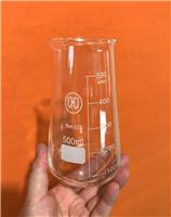 杭州莱伯斯500ml锥形瓶 三角烧杯 瓶壁厚实，氟化处理，抗挤压，耐腐蚀 