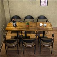 做旧餐厅桌椅定制,复古餐饮店家具,工业风桌子椅子