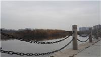景观防护链，河岸防护铁链，河道防护铁链，不锈钢防护链