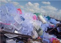 穆棱大型物资回收基地 厂家回收塑料筐 塑料PVC塑料