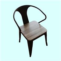 众美德厂家供应美式实木餐椅 复古肯尼迪椅 茶室咖啡馆餐厅椅子水曲柳批发