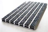 专业制造铝合金除尘地垫 防滑除尘地垫铝材 楼梯防滑条铝型材