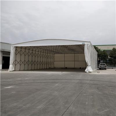 上海定做伸缩移动遮阳棚推拉折叠雨棚推拉雨篷推拉活动蓬移动车棚仓储雨棚厂家直销