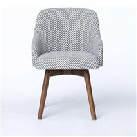 众美德推出2017新款咖啡厅 茶餐厅休闲软包时尚餐椅