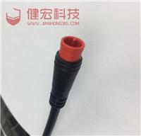深圳专业生产单车螺旋连接线LED防水线防水电缆插头专业快速