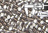 高碳钢丝切丸CW1.5mm/钢丝切丸价格/钢丝丸厂家/钢板除锈_鸿鑫钢丸