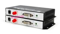 DVI光端机带USB键鼠功能 KVM光端机单模多模单纤FC接口光纤收发器