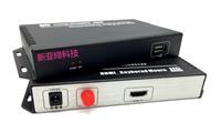HDMI光端机带USB键鼠功能 KVM光端机单模单纤FC接口光纤收发器