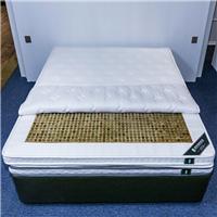 针织提花面料智能温控加热双人玉石床垫家用单人乳胶床垫