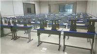 合肥钢木课桌椅生产厂家学校培训课桌椅书桌白板出售