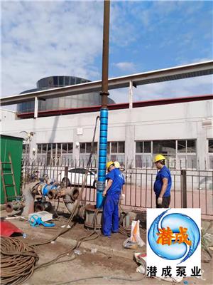 天津潜水泵厂家潜成专业生产250QJR大功率热水深井泵的企业