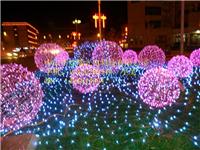LED灯杆造型灯定制 街道中国结跨街灯 节日装饰气氛灯