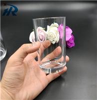 供应PET塑料酒杯 厚底塑料酒杯